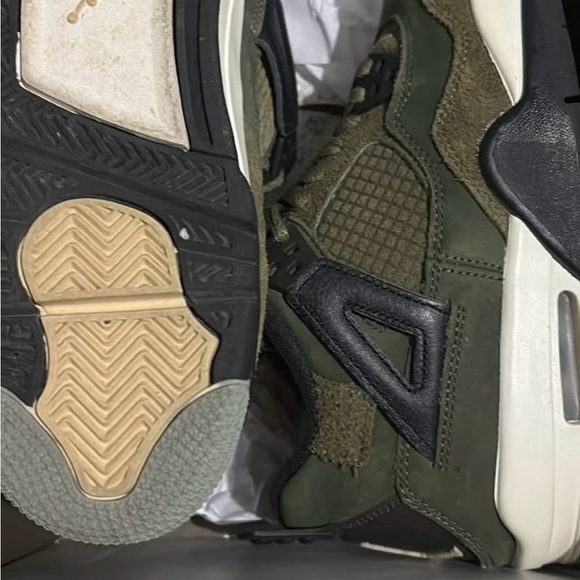 Jordan Olive and Black Sneakers - Picture 2 of 5